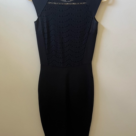 XS black Icone dress from Simons with lace back - Picture 2 of 2
